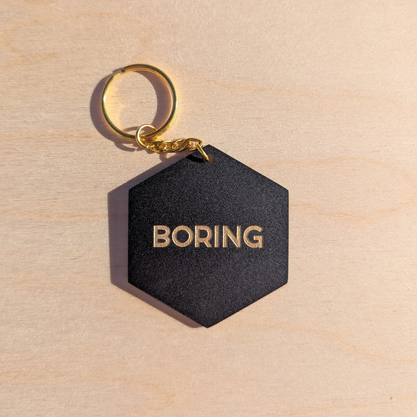 Boring A**Hole Couples Keychains