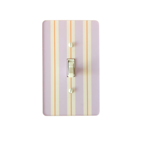 Cabana Pinstripe Switch Plate and Outlet Covers