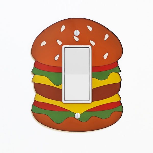Cheeseburger Switch Plate Cover