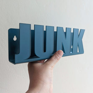 "Junk" Wall Hanging Mail Holder
