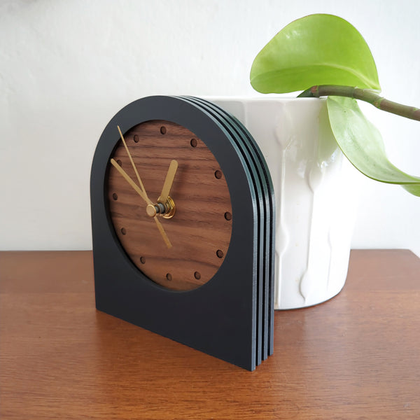 Layered Arch Tabletop Clock - Multiple Sizes