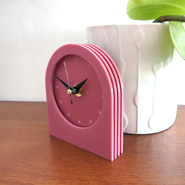 Layered Arch Tabletop Clock - Multiple Sizes