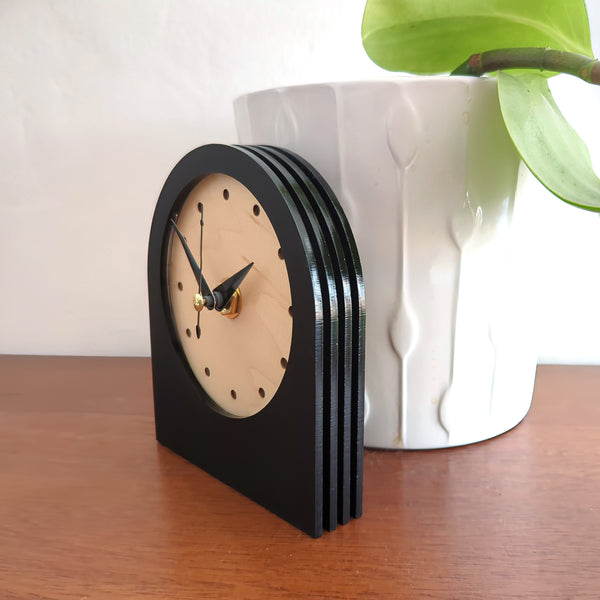 Layered Arch Tabletop Clock - Multiple Sizes