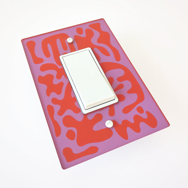 Matisse Abstract Switch Plate and Outlet Covers