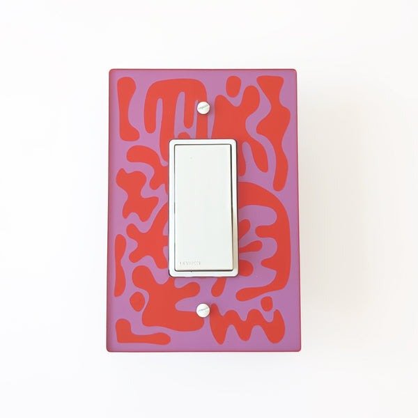 Matisse Abstract Switch Plate and Outlet Covers