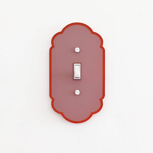 Modern Victorian Double Light Switch Cover
