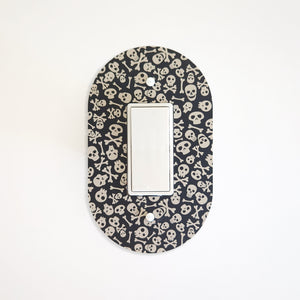Skulls and Cross Bones Switch Plate Cover - Multiple Options