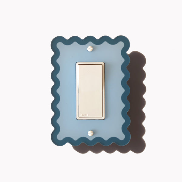 Squiggly Wiggly Switch Plate and Outlet Covers - Multiple Colors