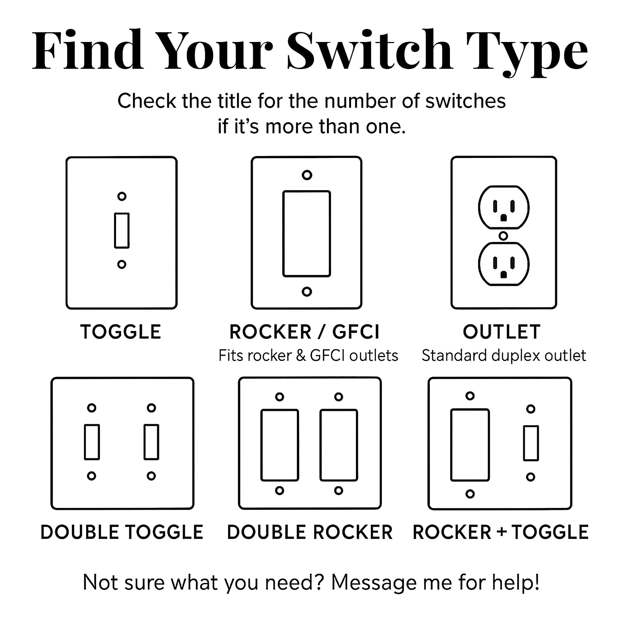 Types Of Light Switch Covers