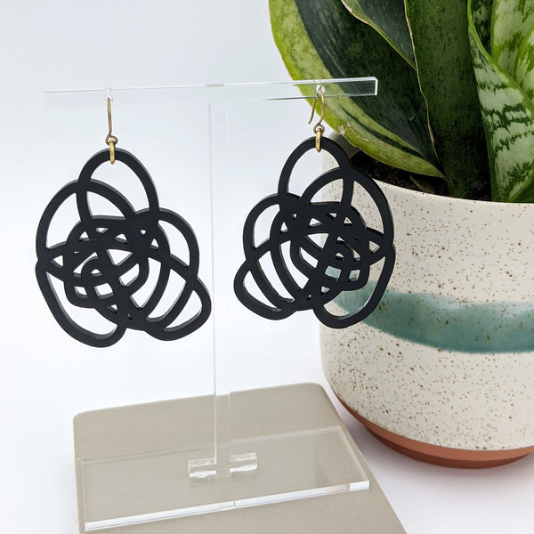 Squiggles Earrings - Two Sizes