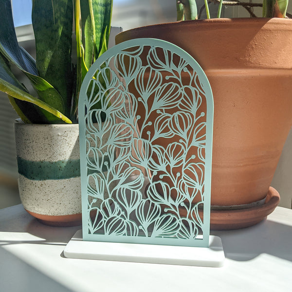 Botanical Arch Acrylic Earring Stand