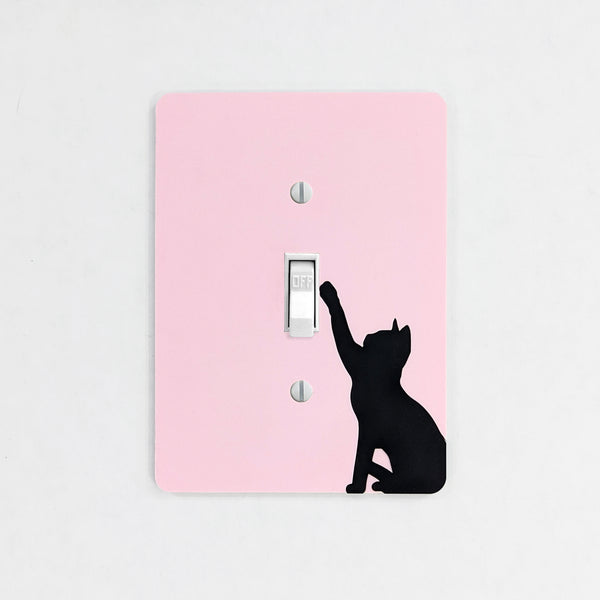 Playful Cat Switch Plate Cover