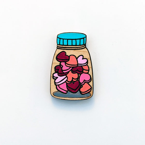 Jar of Hearts Magnet