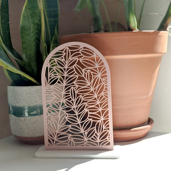 Leaves Arch Acrylic Earring Stands