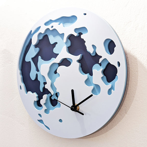 Full Moon Acrylic Wall Clock
