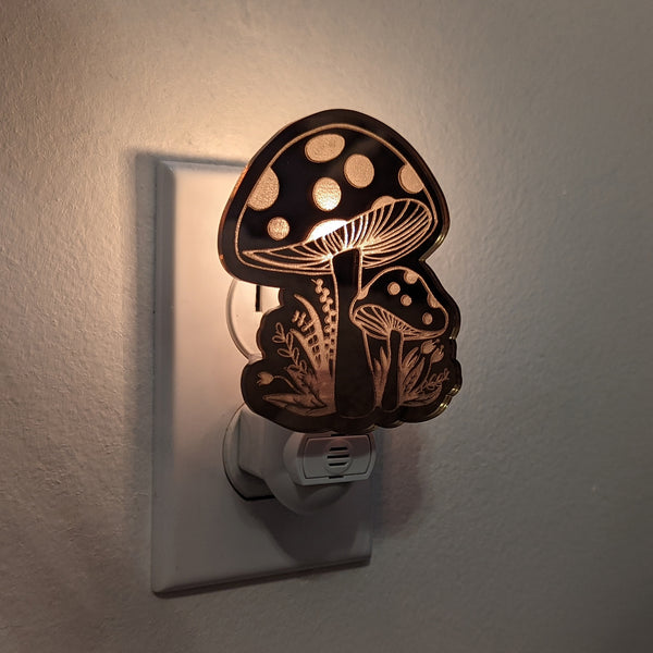 Mushroom Acrylic Night Light