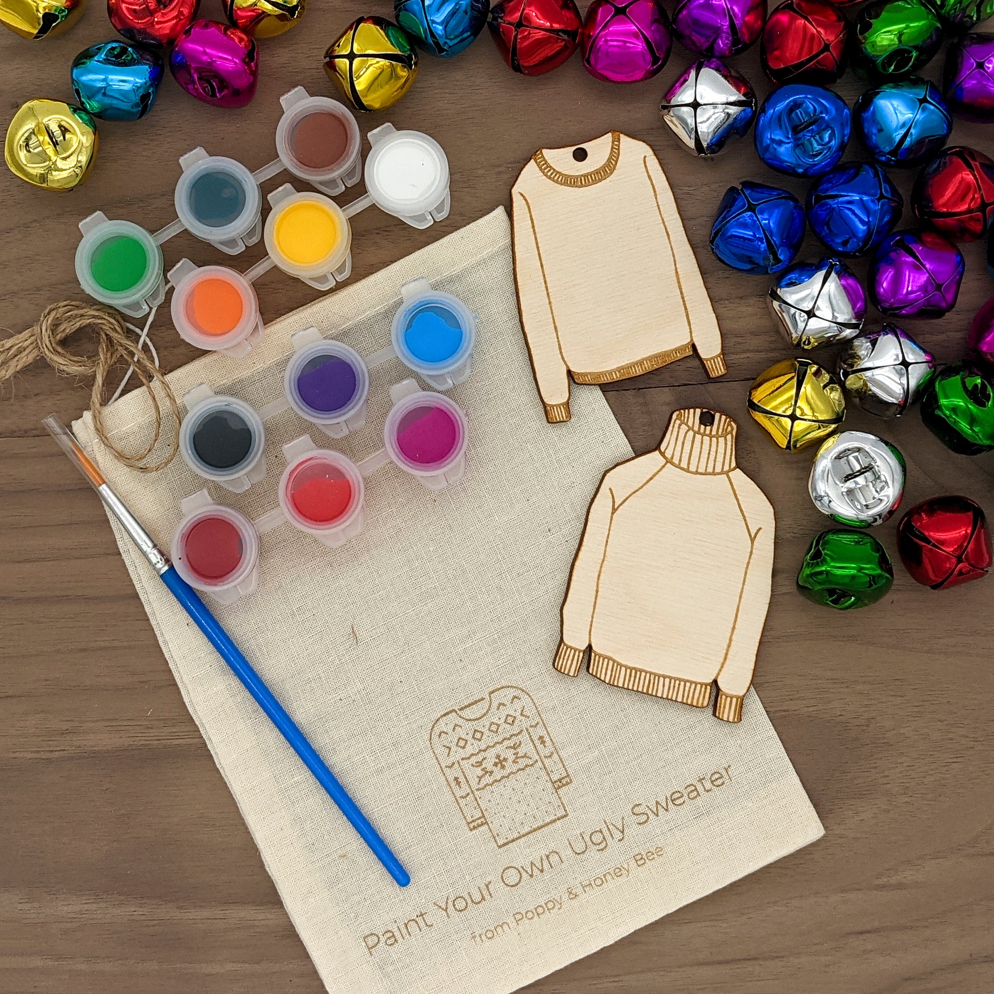 Ugly sweater outlet ornament kit