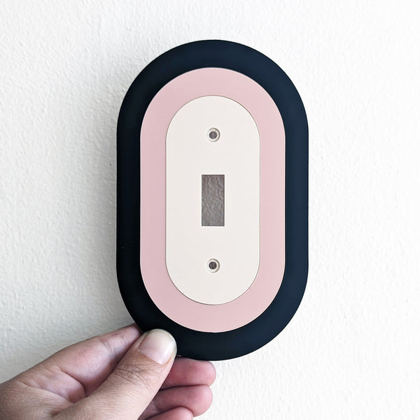 Retro Oval Outlet Cover