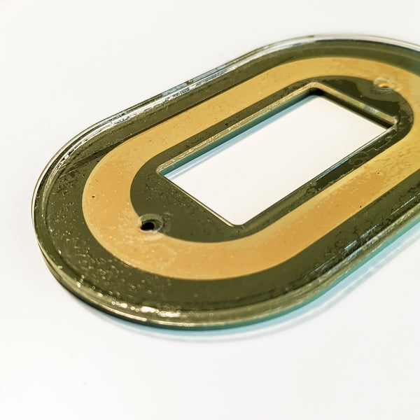 Oval Rainbow Switch Plate Cover