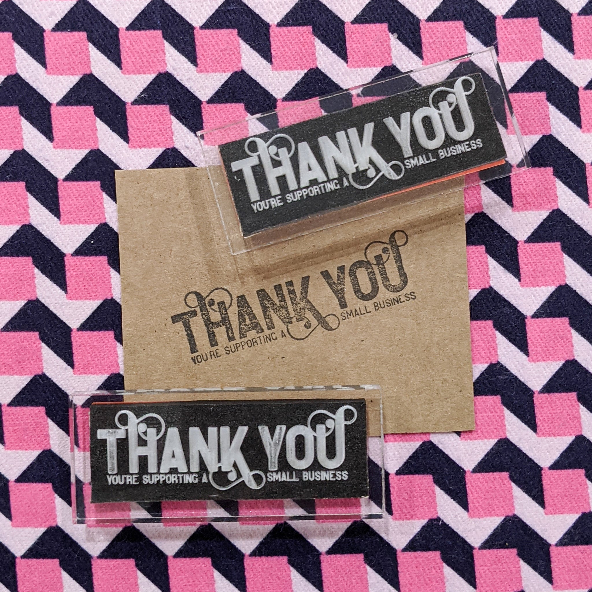 Thank You Small Business Rubber Stamp