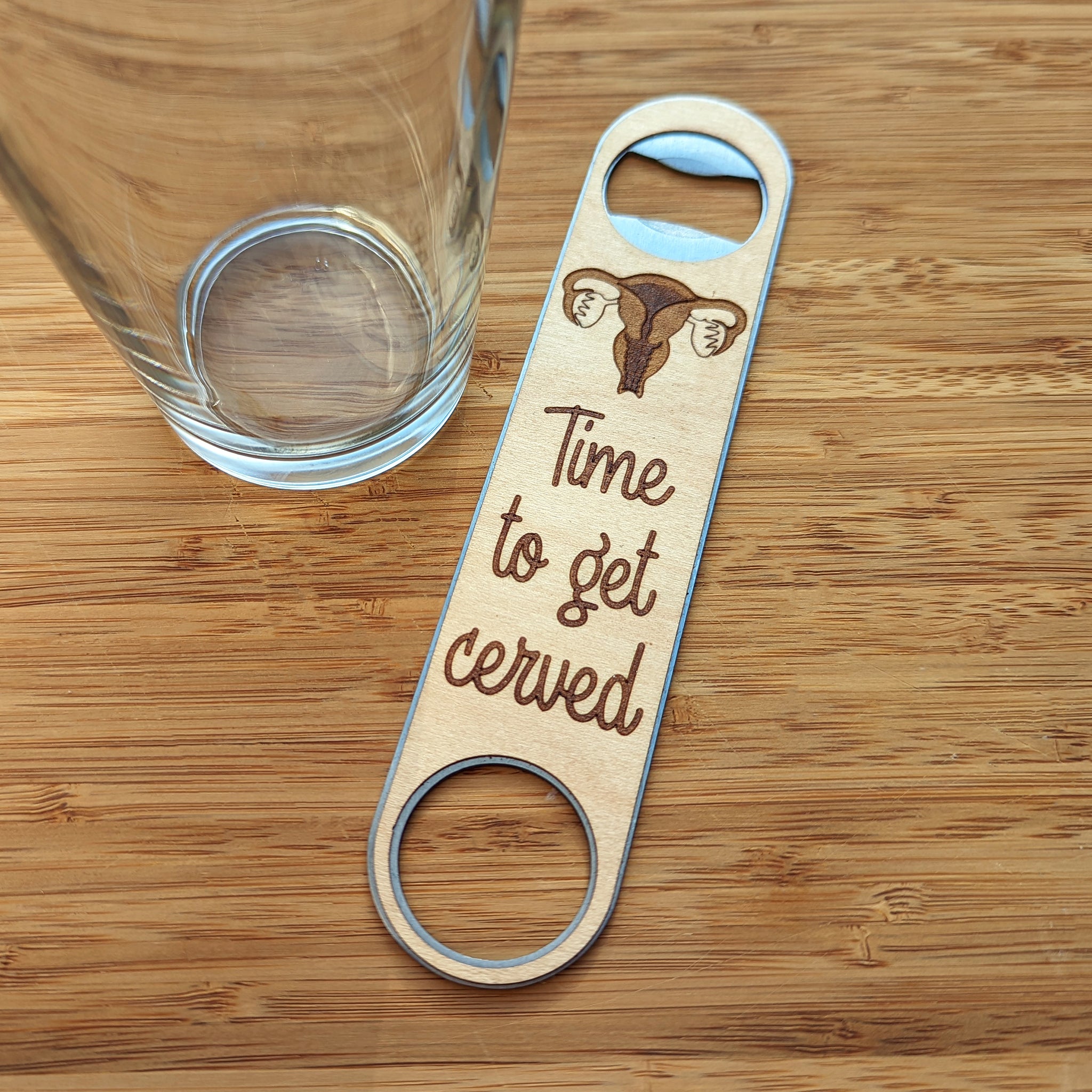 Time to Get Cerved Speed Bottle Opener – Poppy and Honey Bee